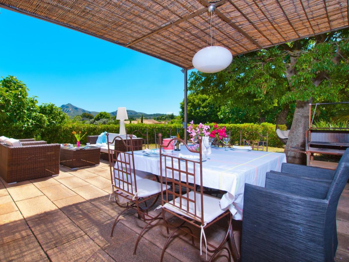Villa Barcares Petit, Piscina, Jardines Junto A Playa En Alcudia Экстерьер фото