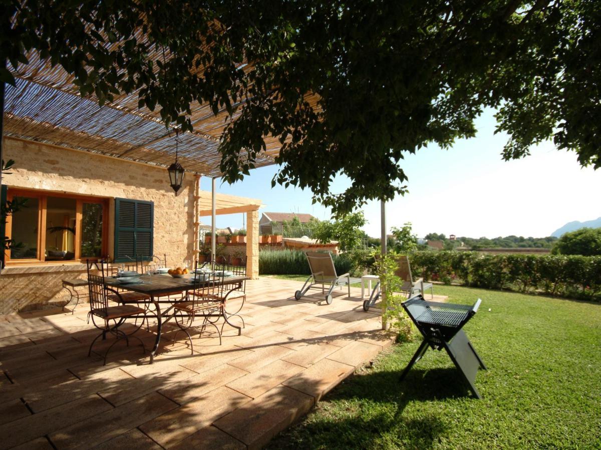 Villa Barcares Petit, Piscina, Jardines Junto A Playa En Alcudia Экстерьер фото