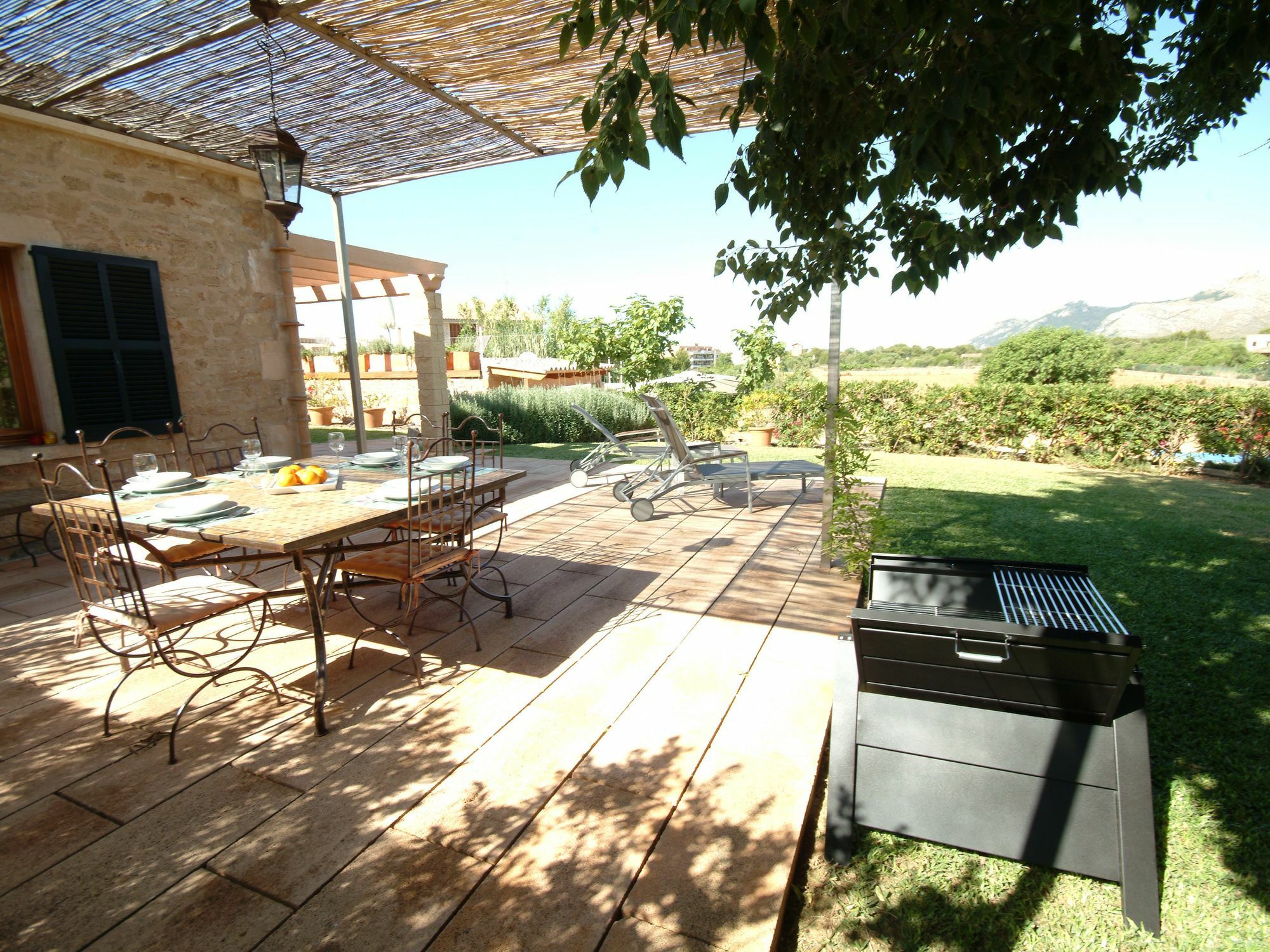 Villa Barcares Petit, Piscina, Jardines Junto A Playa En Alcudia Экстерьер фото