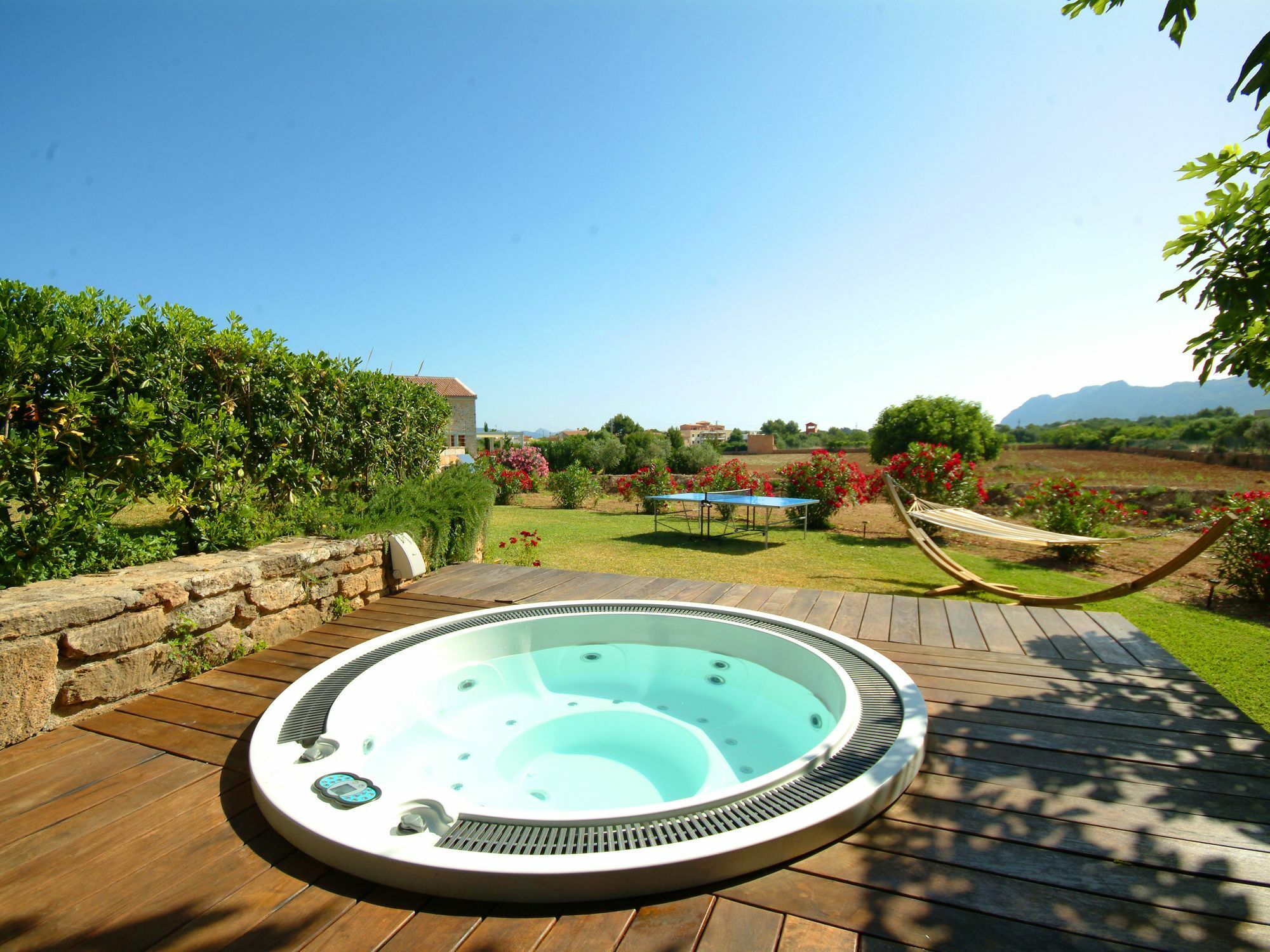 Villa Barcares Petit, Piscina, Jardines Junto A Playa En Alcudia Экстерьер фото