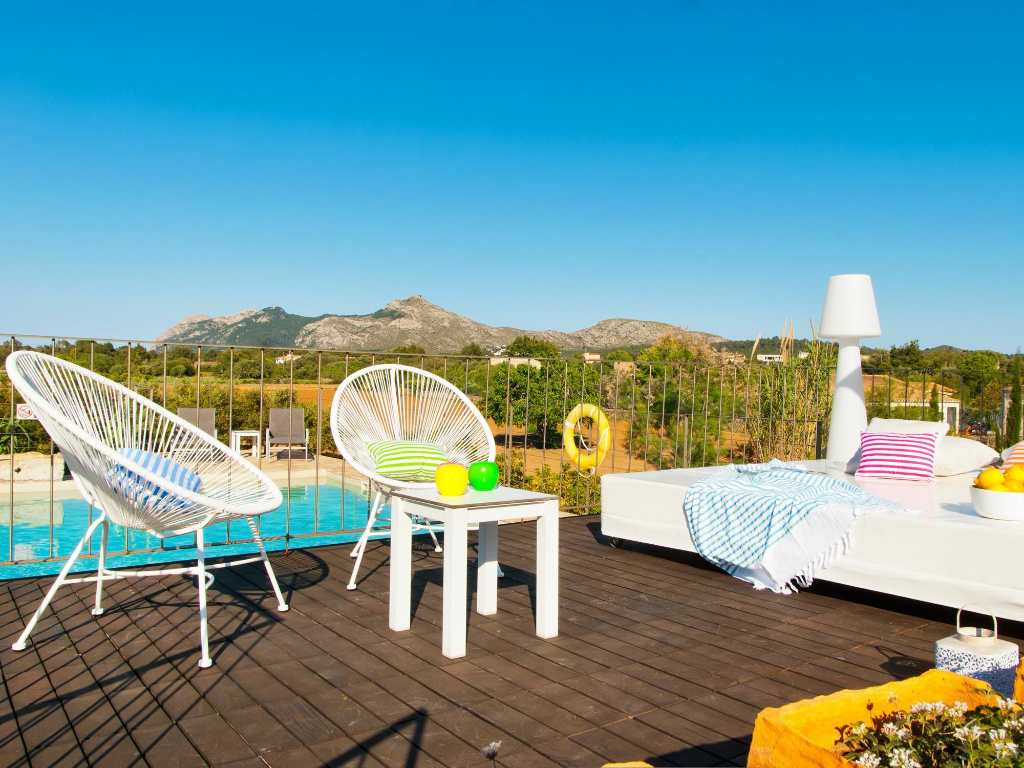 Villa Barcares Petit, Piscina, Jardines Junto A Playa En Alcudia Экстерьер фото