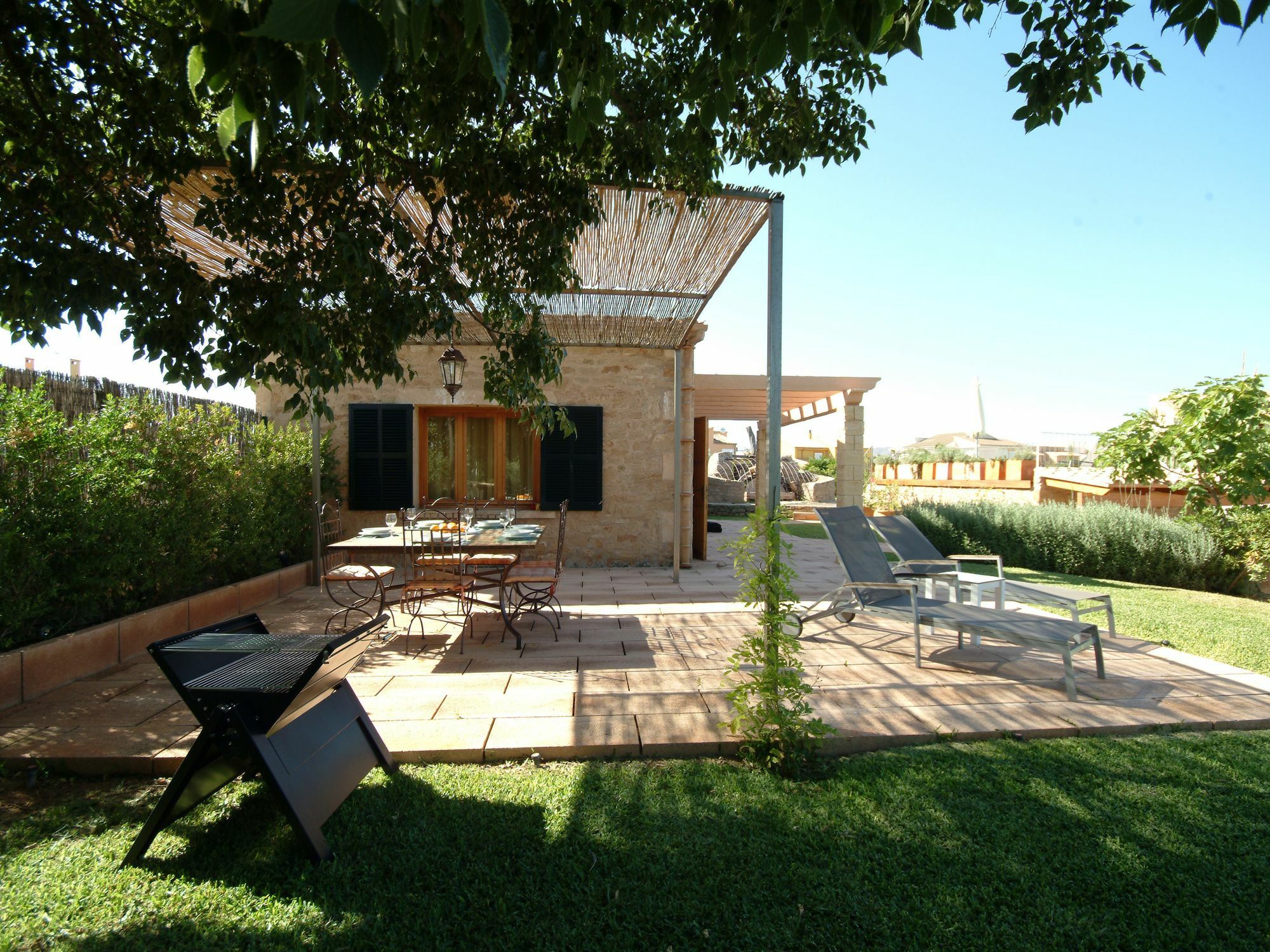 Villa Barcares Petit, Piscina, Jardines Junto A Playa En Alcudia Экстерьер фото