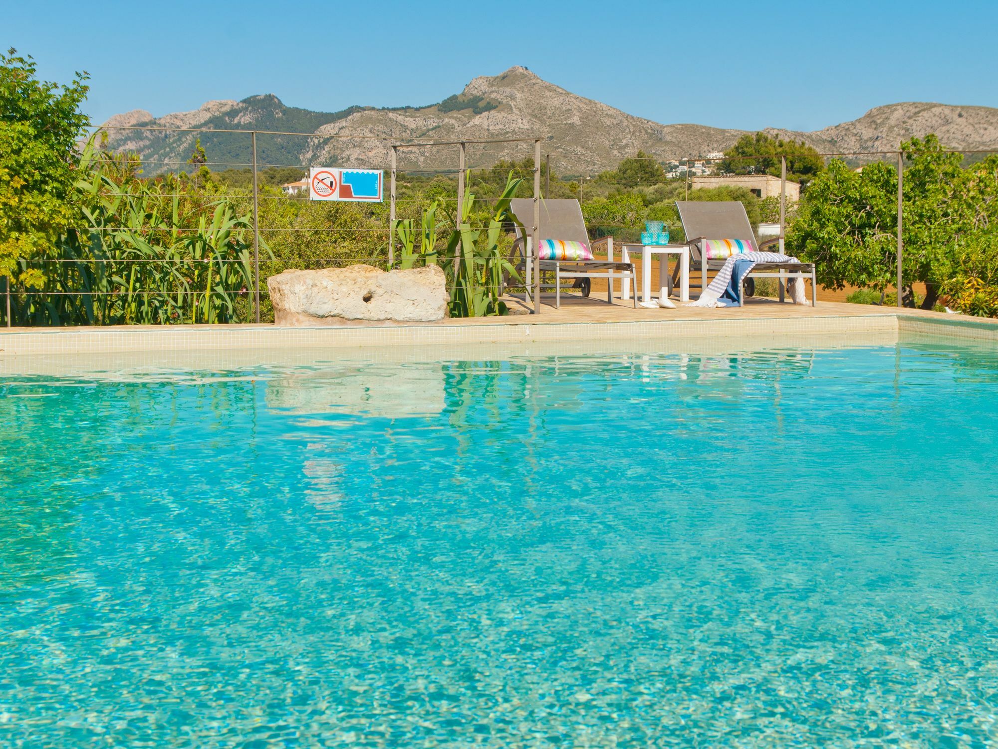 Villa Barcares Petit, Piscina, Jardines Junto A Playa En Alcudia Экстерьер фото